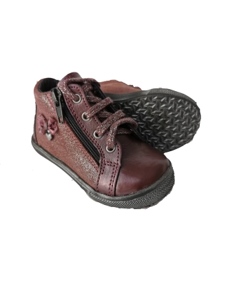 Black leather school shoes for boy's 27-40 EU size