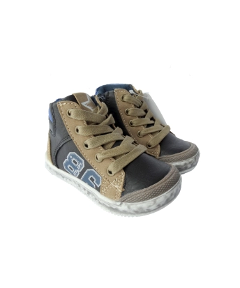 Black leather school shoes for boy's 27-40 EU size