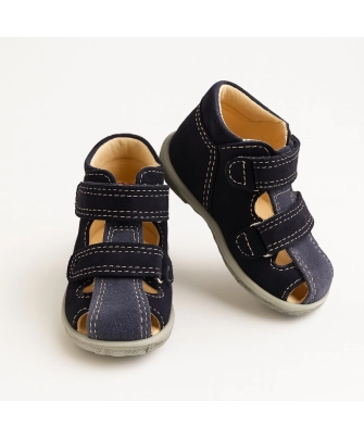 Blue Summer sandals PIRMI BATAI 20-26 size