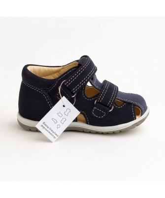 Blue Summer sandals PIRMI BATAI 20-26 size