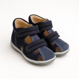 Blue Summer sandals PIRMI BATAI 20-26 size