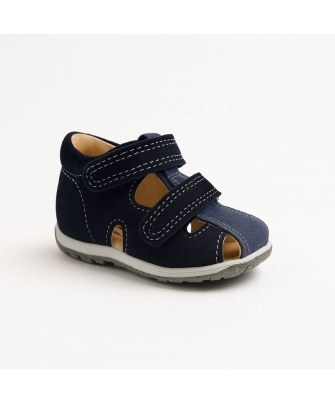 Blue Summer sandals PIRMI BATAI 20-26 size