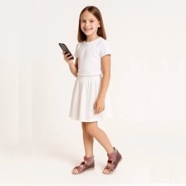 High Ankle Orthopedic Sandals for Girls Size 26-30